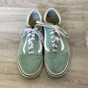 TEAL OLD SKOOL VANS